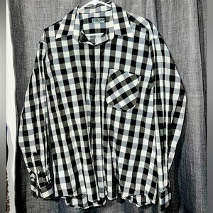 Casual checkered dress shirt